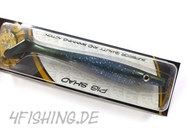 Der PIG SHAD in 23 cm - der Geheimtipp unter den Hechtködern!!!
